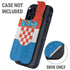 Croatia Flag Distressed Otterbox Defender iPhone Skin